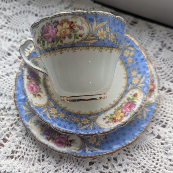 Teacup Set - Paragon Bone China - Antique - Rare - Picture 4 of 7